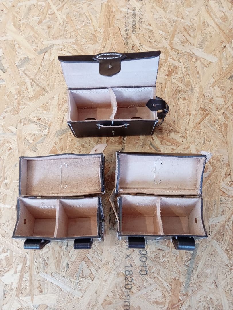 旧日本軍三十年式弾薬盒前期型セット レプリカ（5点セット)