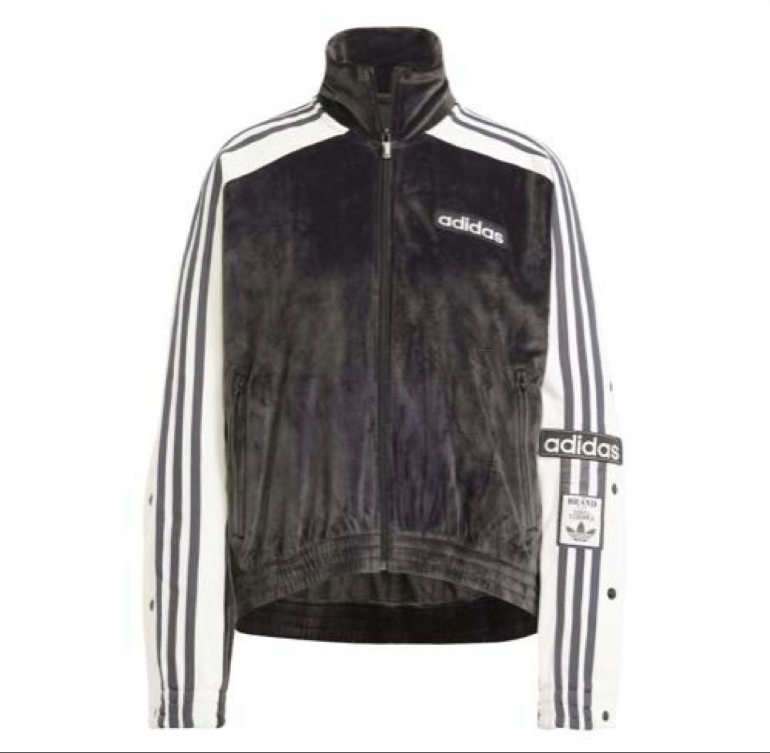 新品XL adidas W ADIBREAK VELOUR TT 重盛さと美