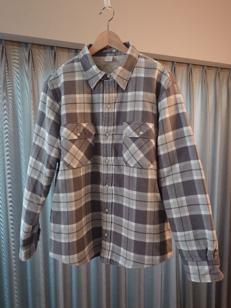 JJJJOUND THERMAL SHIRT サーマルシャツジャケット L