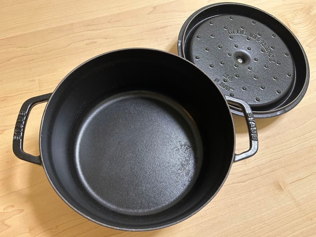 STAUB LA COCOTTE 鍋 24cm 黒