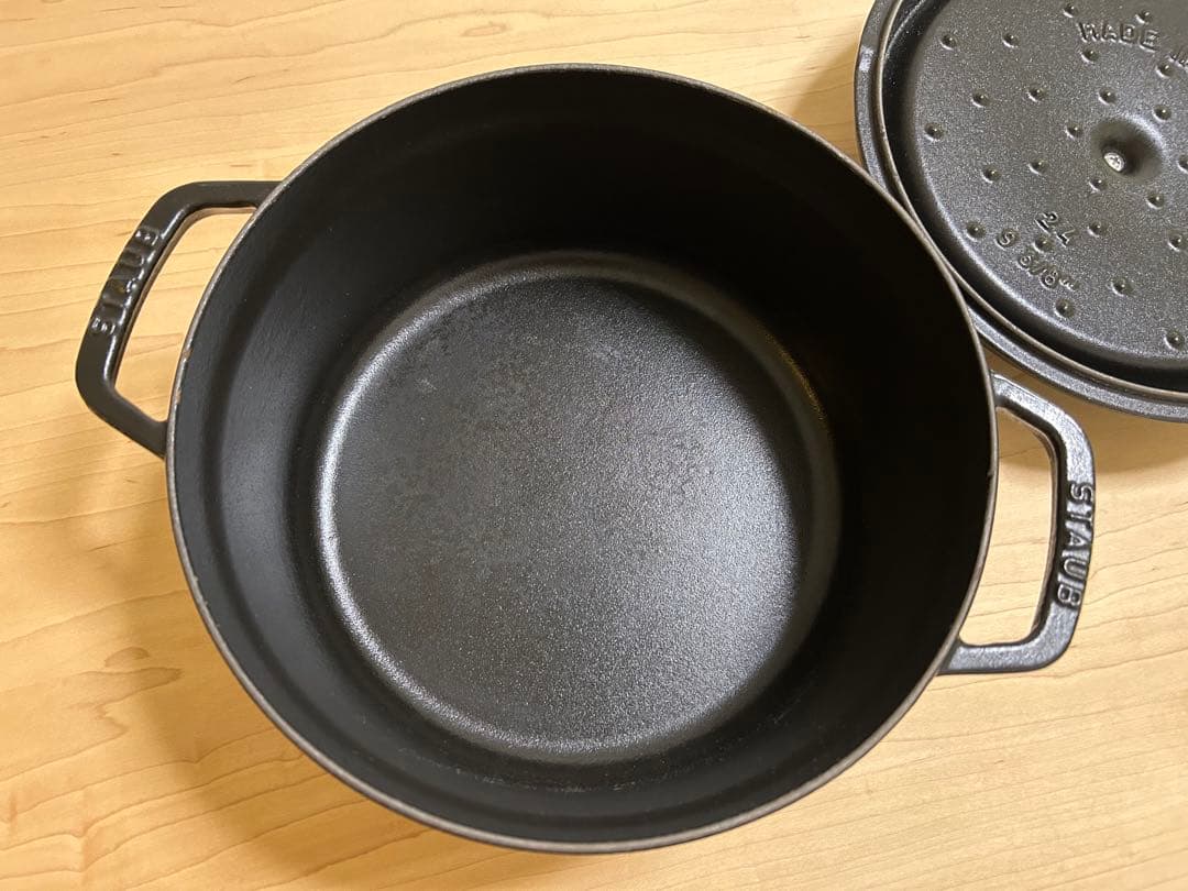 STAUB LA COCOTTE 鍋 24cm 黒