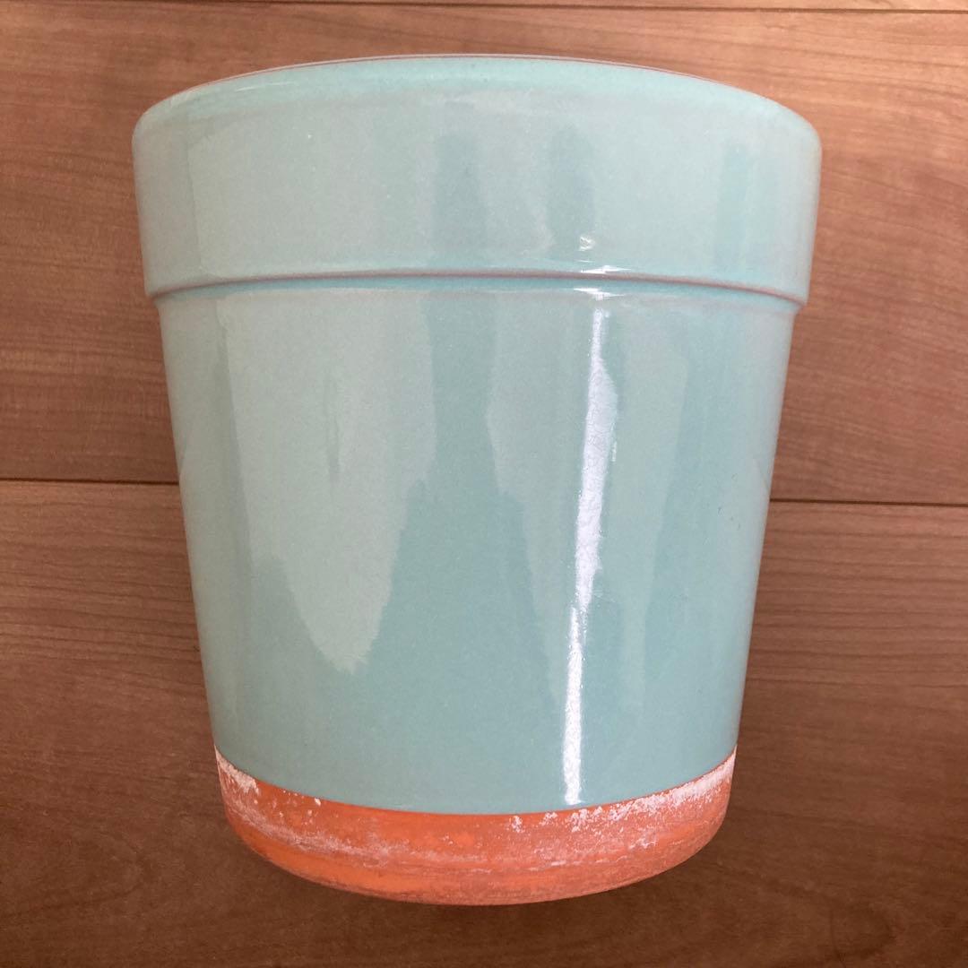 Tiffany & Co. ティファニー　植木鉢　ブルー　陶器