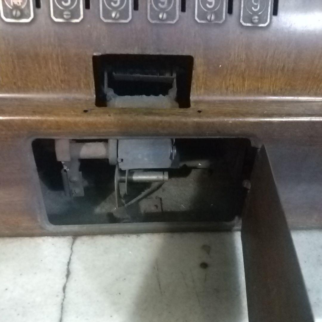 木製レジスター 国松 アンティーク 昭和30年代