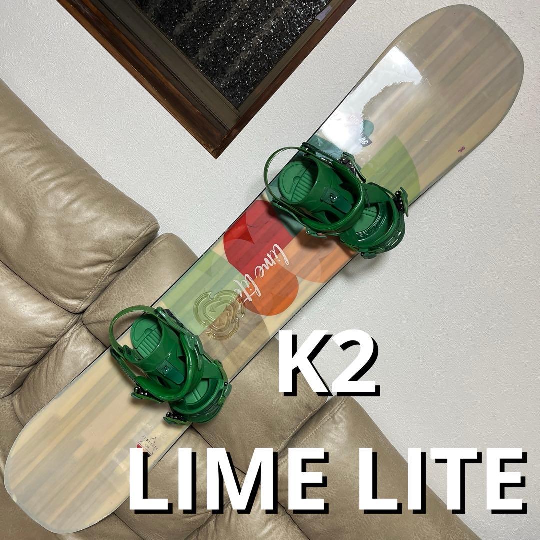 K2 LIME LITE 142 × RIDE EX M