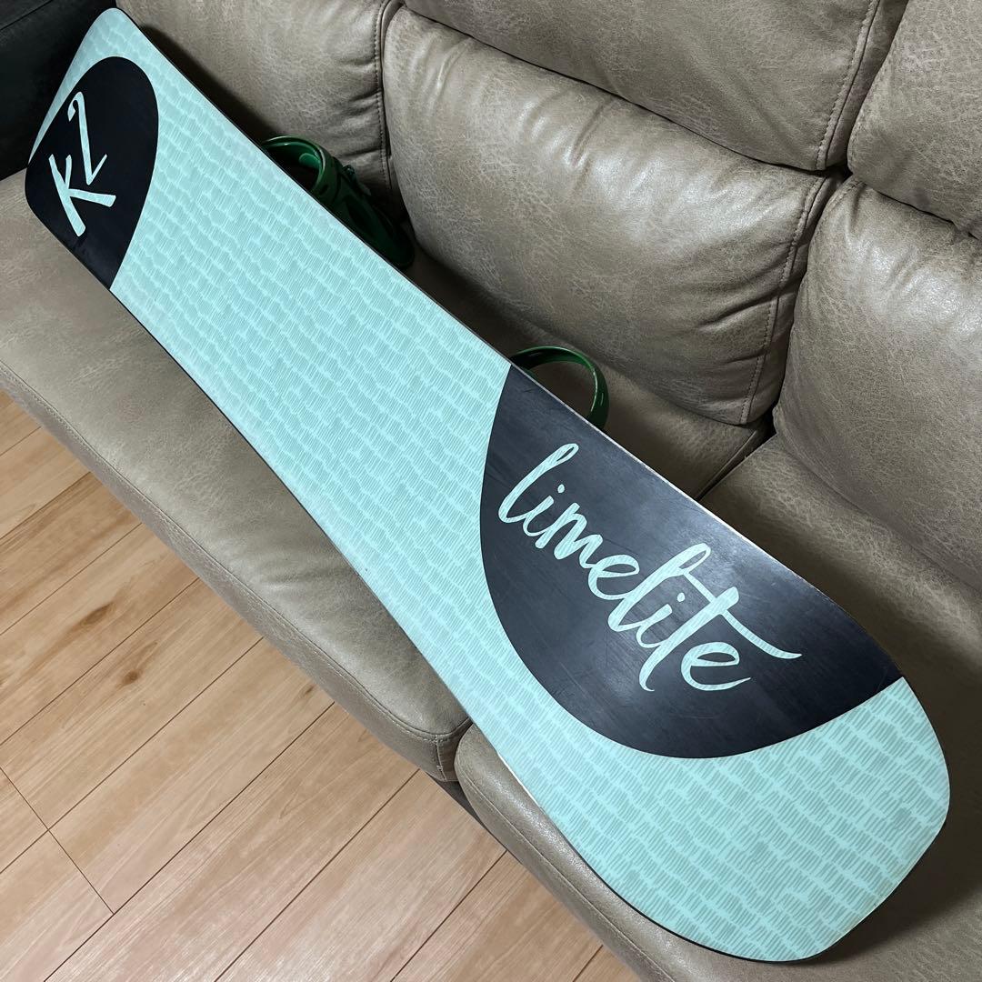 K2 LIME LITE 142 × RIDE EX M