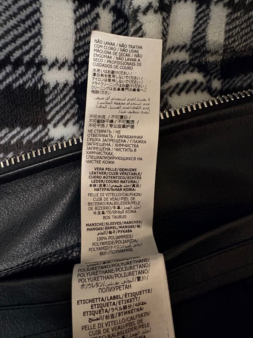 【極美品】Alexander McQueen レザージャケット