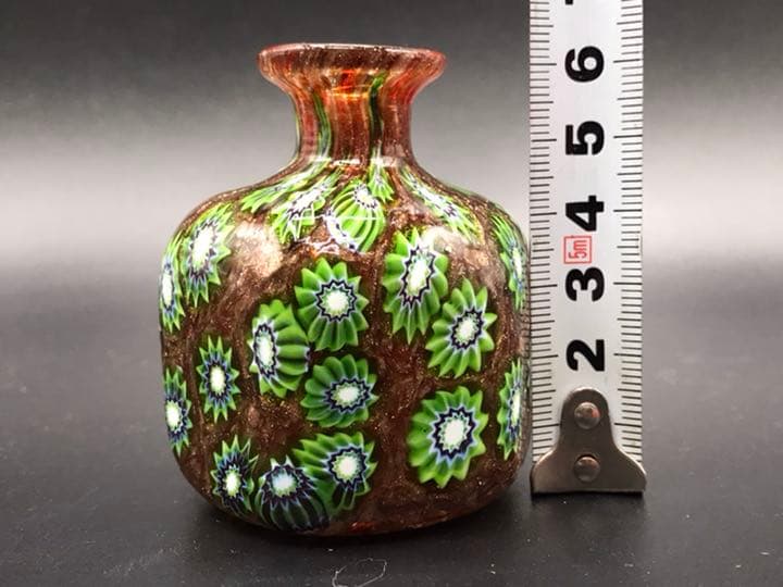 再値下！【Vintage】MURANO ムラーノ　花瓶　ミニ花瓶