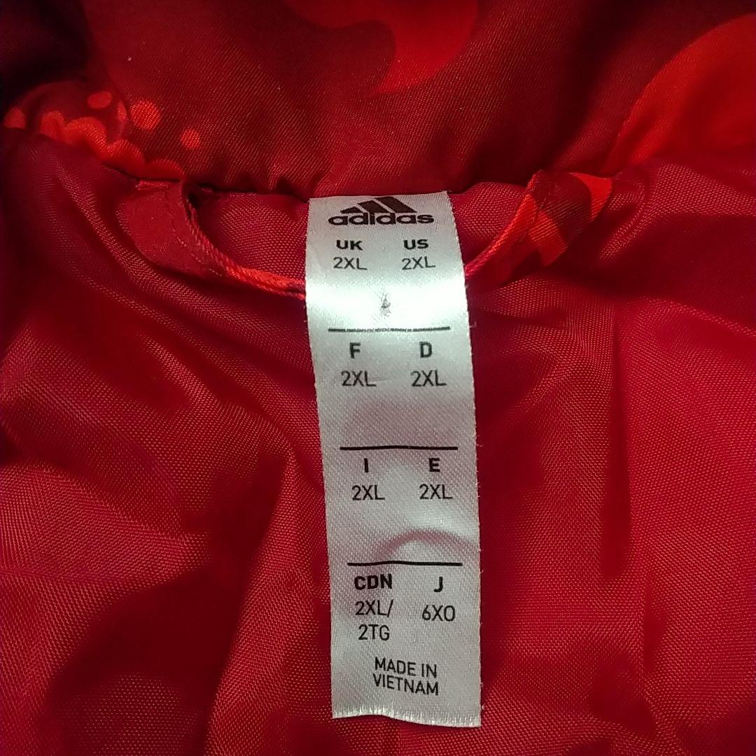 幻サイズ☆アディダス アーセナルFC 刺繍 中綿 ナイロンジャケット 6XO