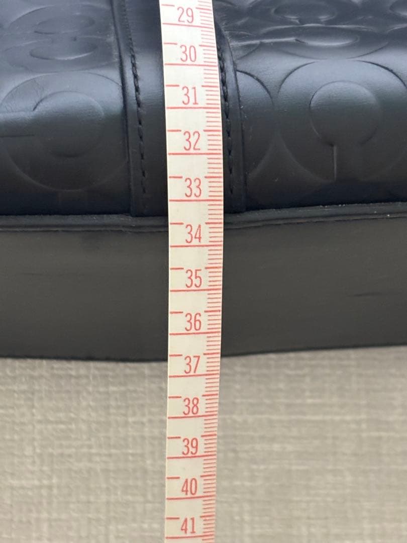 断捨離最終値下げ【coach】黒 レザー トートバッグ【グローブレザー】