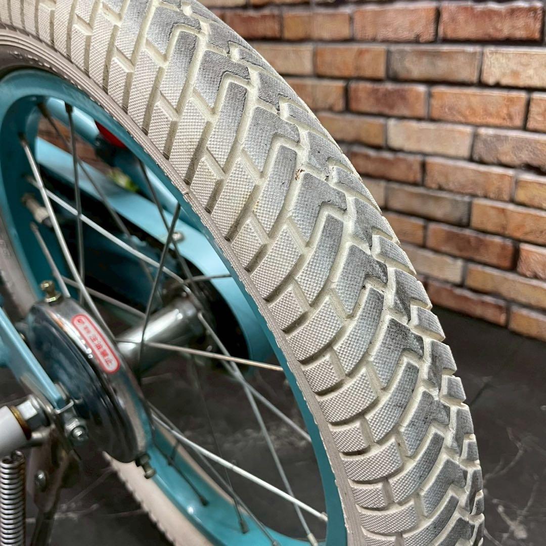 【76】子供用自転車 子供車 DUALLY 水色 16インチ シングル