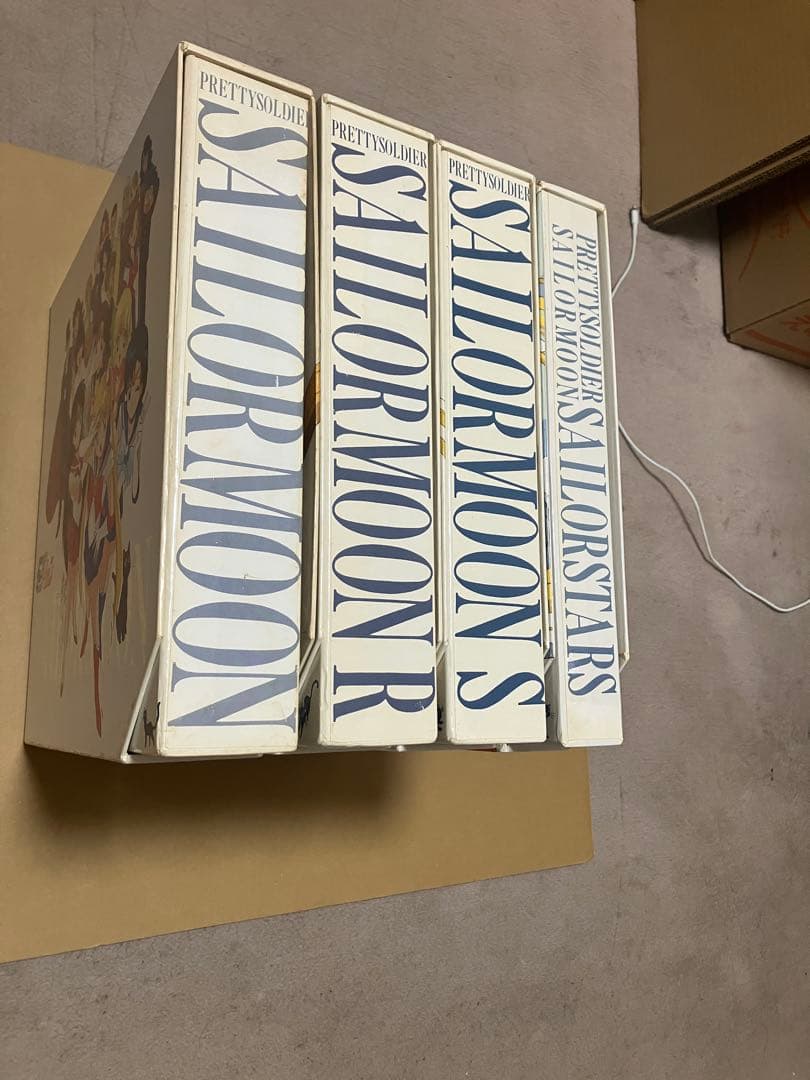 ま*り様 希少 セーラームーン レーザーディスク ４BOXまとめ売り