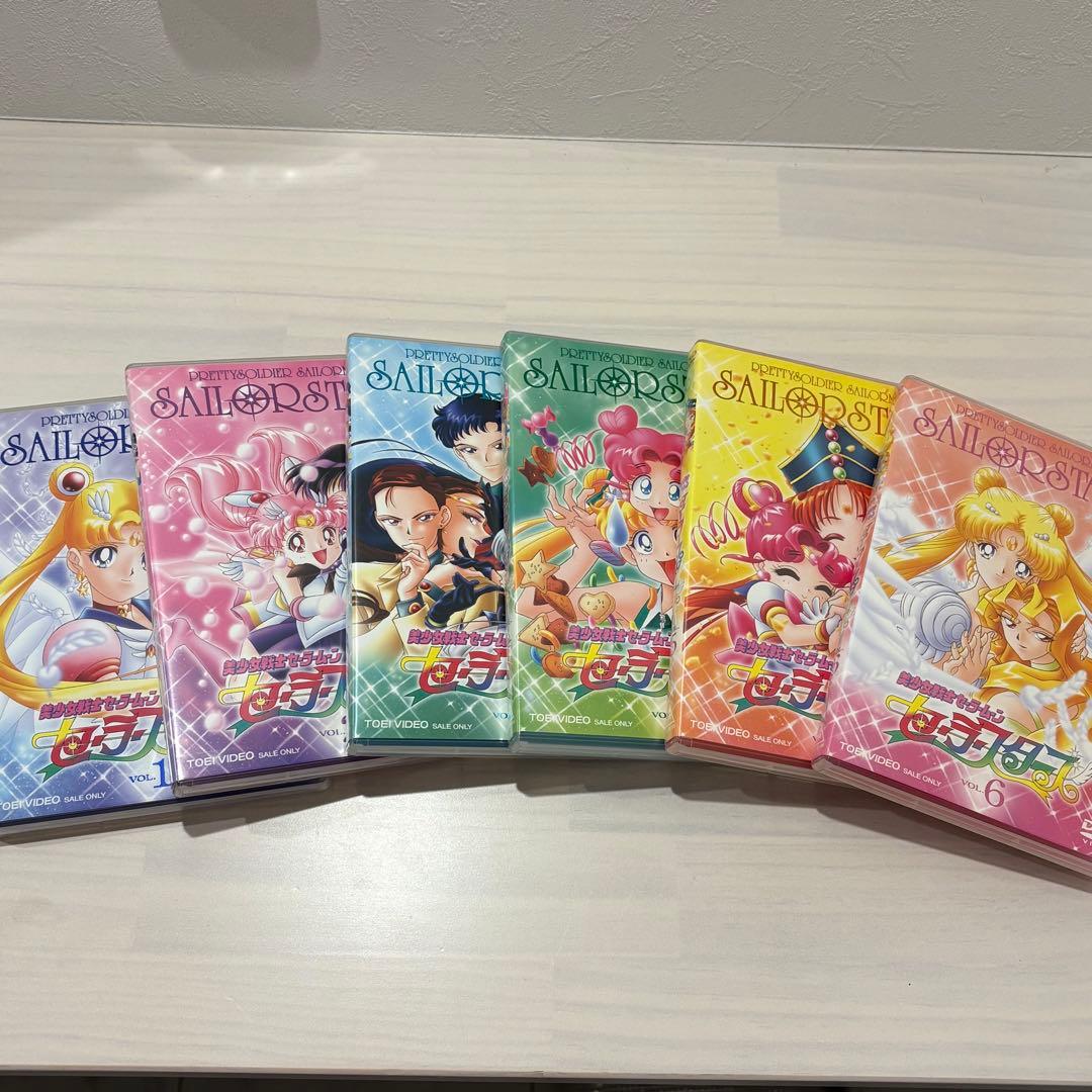美少女戦士セーラームーンDVD 全6巻セット