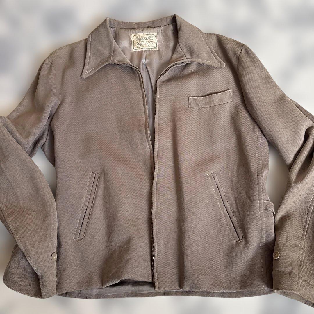 【40s ❗️】h barc スポーツジャケット　ギャバジャン 【オメプリ⭕️】