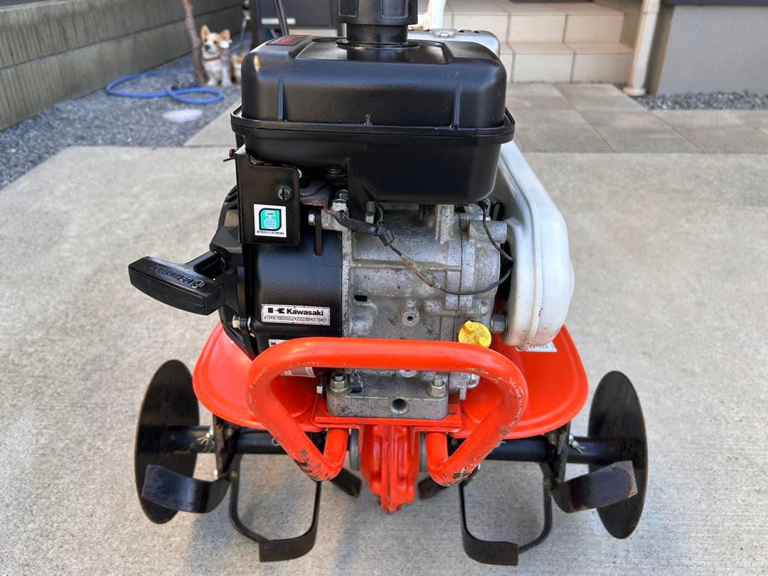 耕耘機 ミニカルチ　Kawasaki FJ100 稼動品