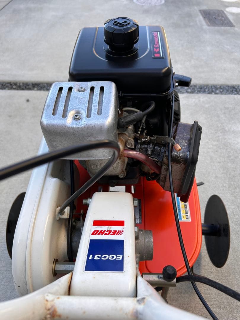 耕耘機 ミニカルチ　Kawasaki FJ100 稼動品