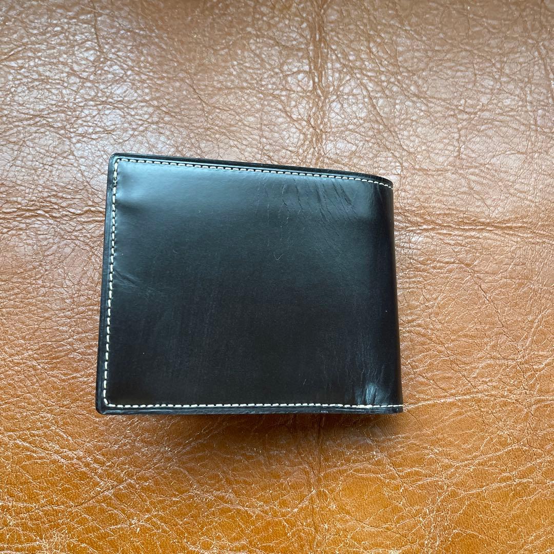 GANZOガンゾ ブライドルカジュアル二つ折り財布ブラウン