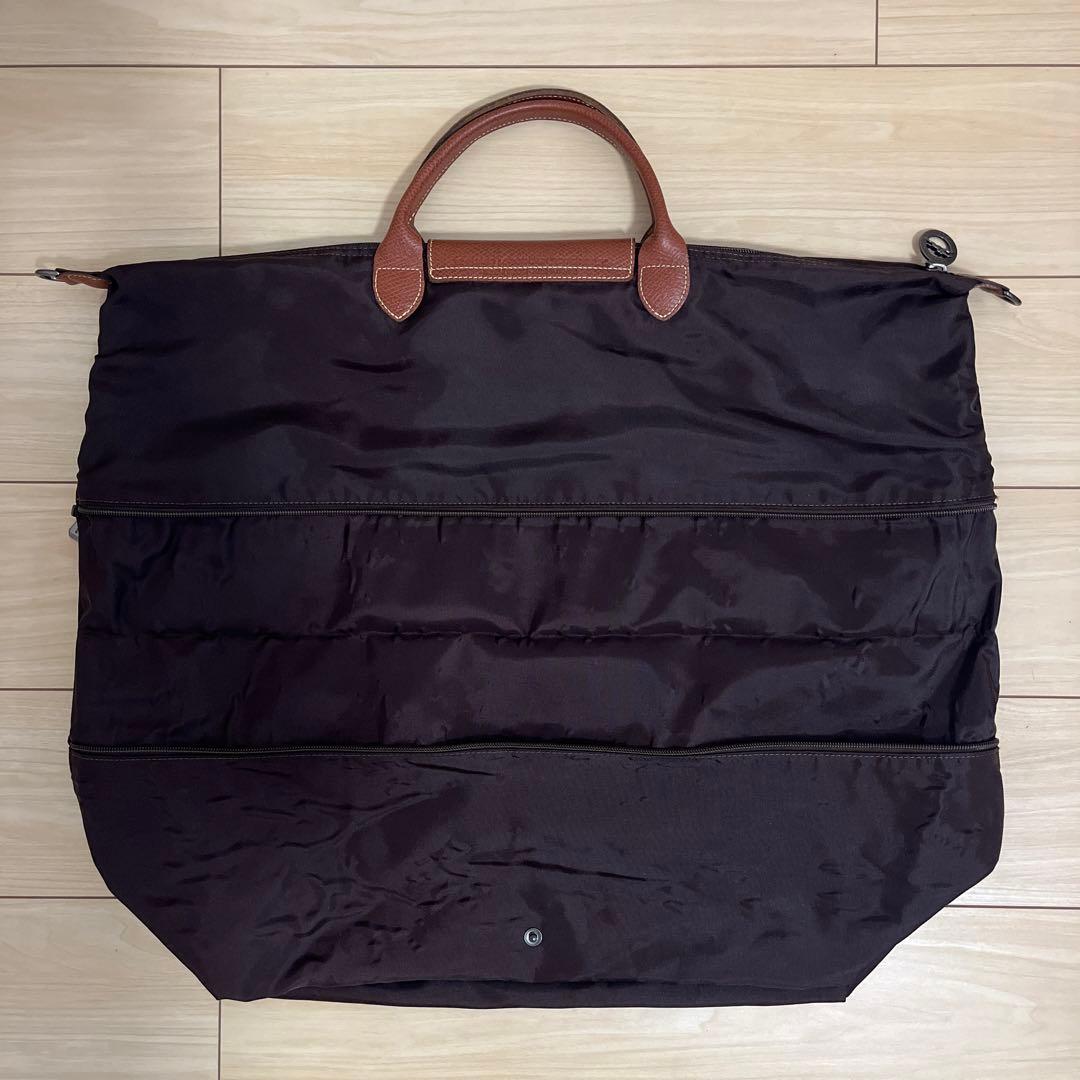 LONGCHAMPロンシャン 3way ボストンバッグ 旅行 大容量 ブラウン