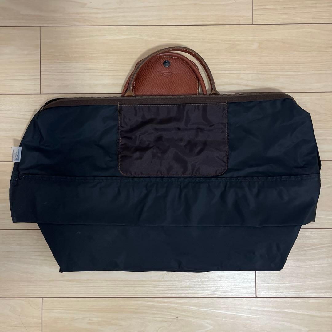 LONGCHAMPロンシャン 3way ボストンバッグ 旅行 大容量 ブラウン