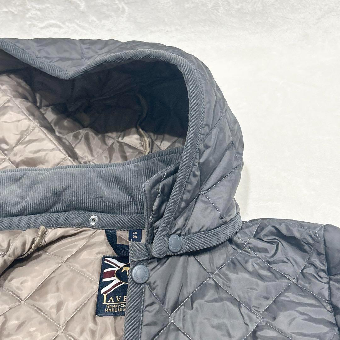 新品同様✨　ラベンハム　lavenham キルティング　ジャケット　グレー　38