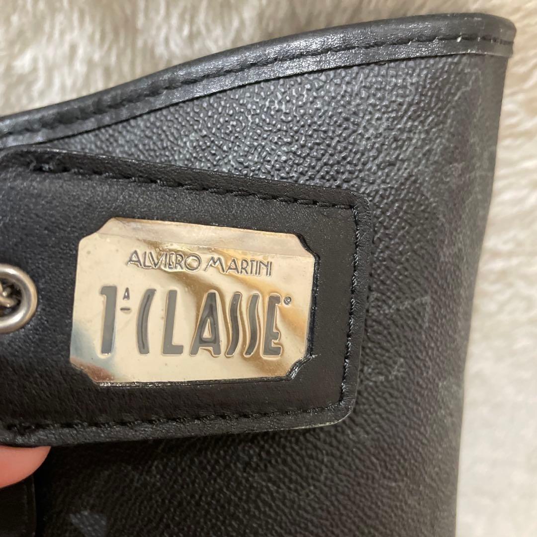 希少プリマクラッセ トートバッグ ブラック チャーム付き　世界地図柄