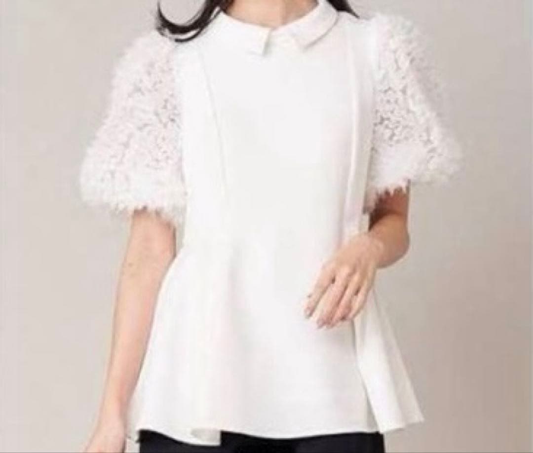 【新品未使用】CELFORD 襟付きブラウス 36