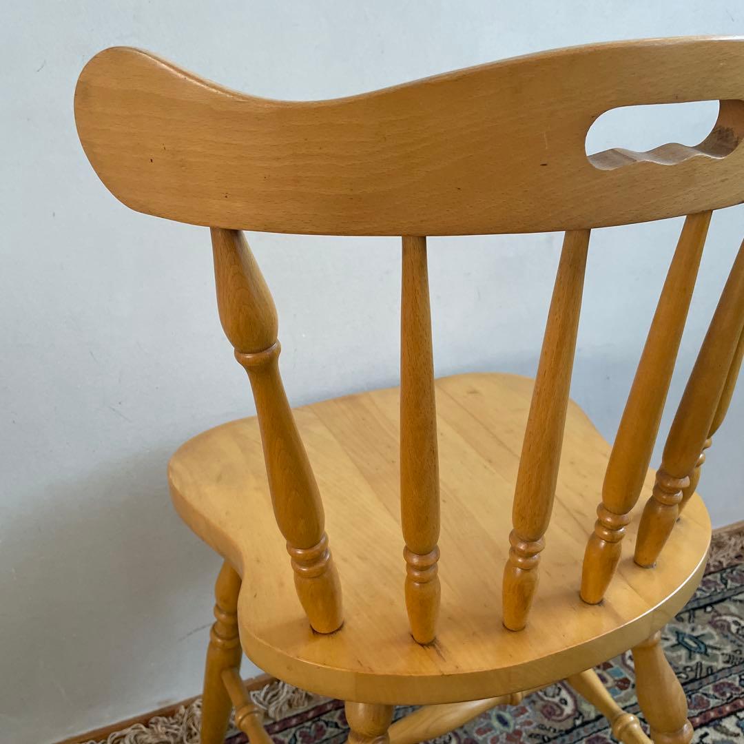 柏木工　ダイニングチェア　ウィンザーチェア