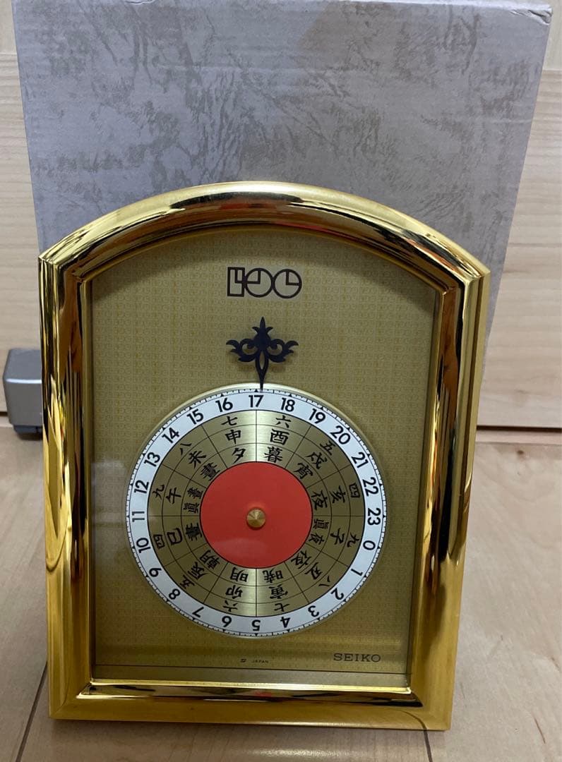 【超希少！非売品】精工舎　SEIKO 服部時計店100年記念置き時計　動作◎