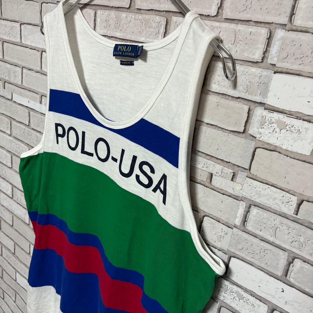 【希少】POLO RALPH LAUREN タンクトップ Lサイズ