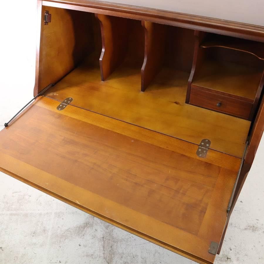 カリモク家具 コロニアル ライティングビューロー QC3001 アンティーク調