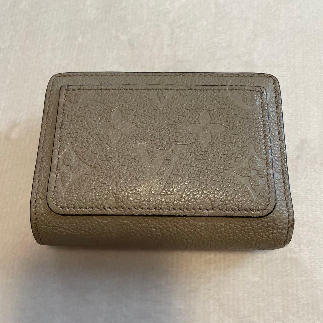 ルイヴィトン　正規品　ポルトフォイユ　クレア モノグラム アンプラント　折財布