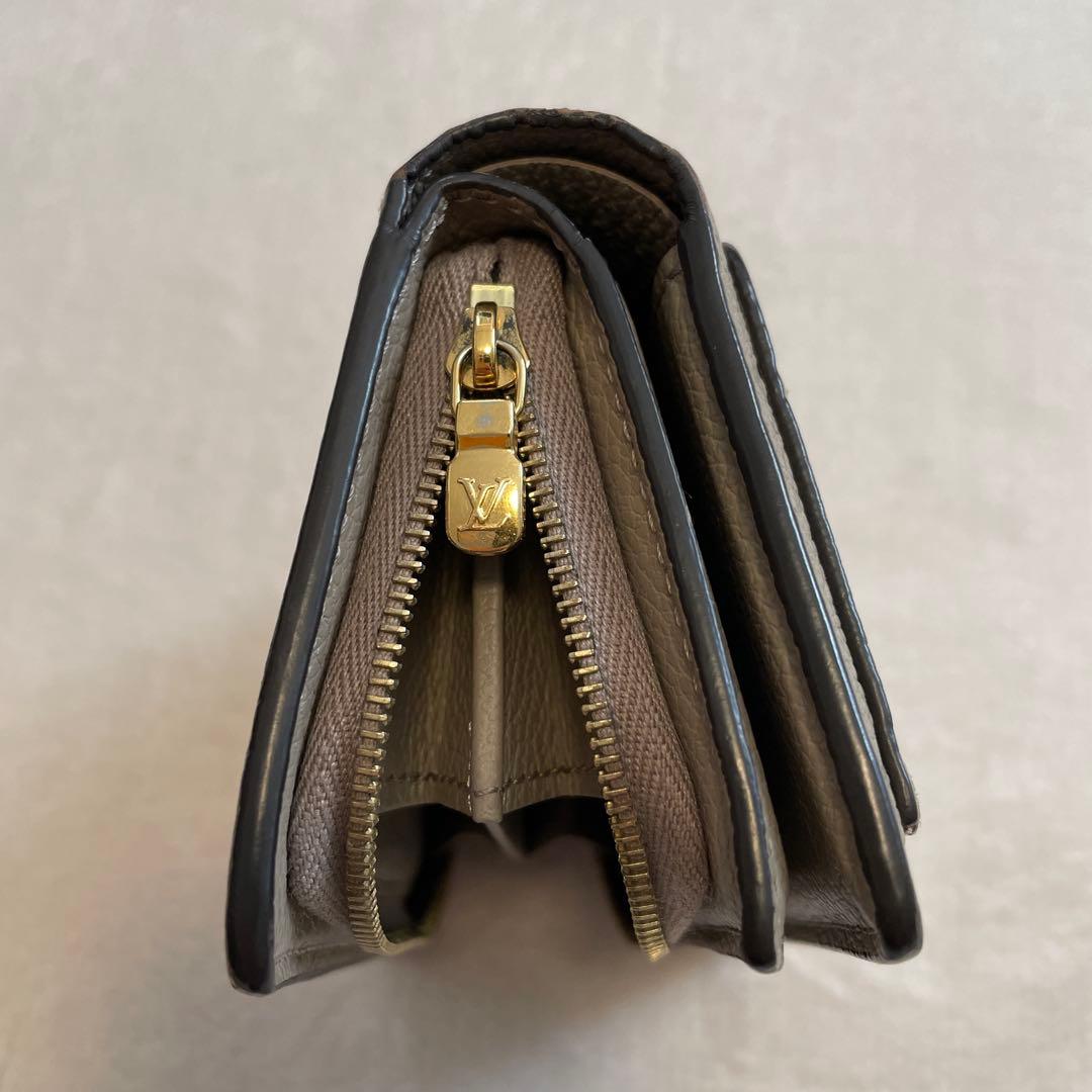 ルイヴィトン　正規品　ポルトフォイユ　クレア モノグラム アンプラント　折財布