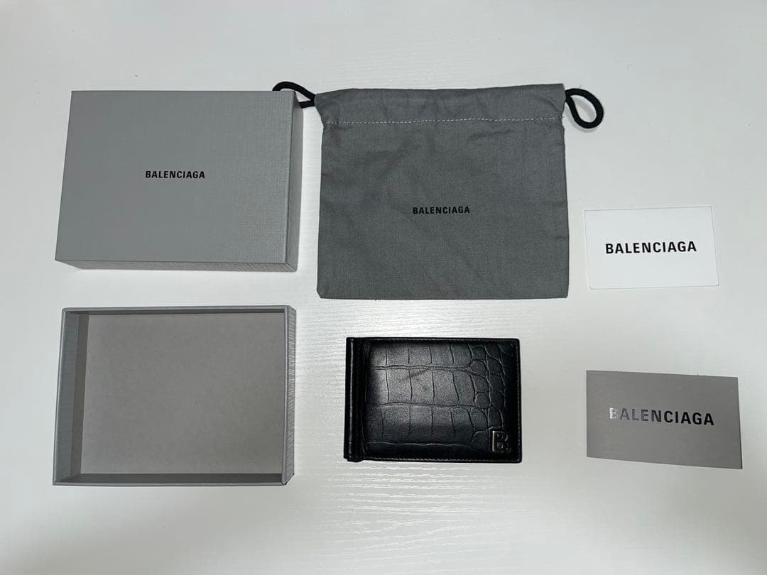 Balenciaga マネークリップ 二つ折り