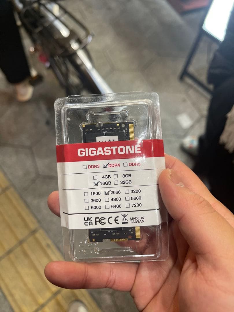 GIGASTONE 16GB DDR4 メモリー(ノートPC)