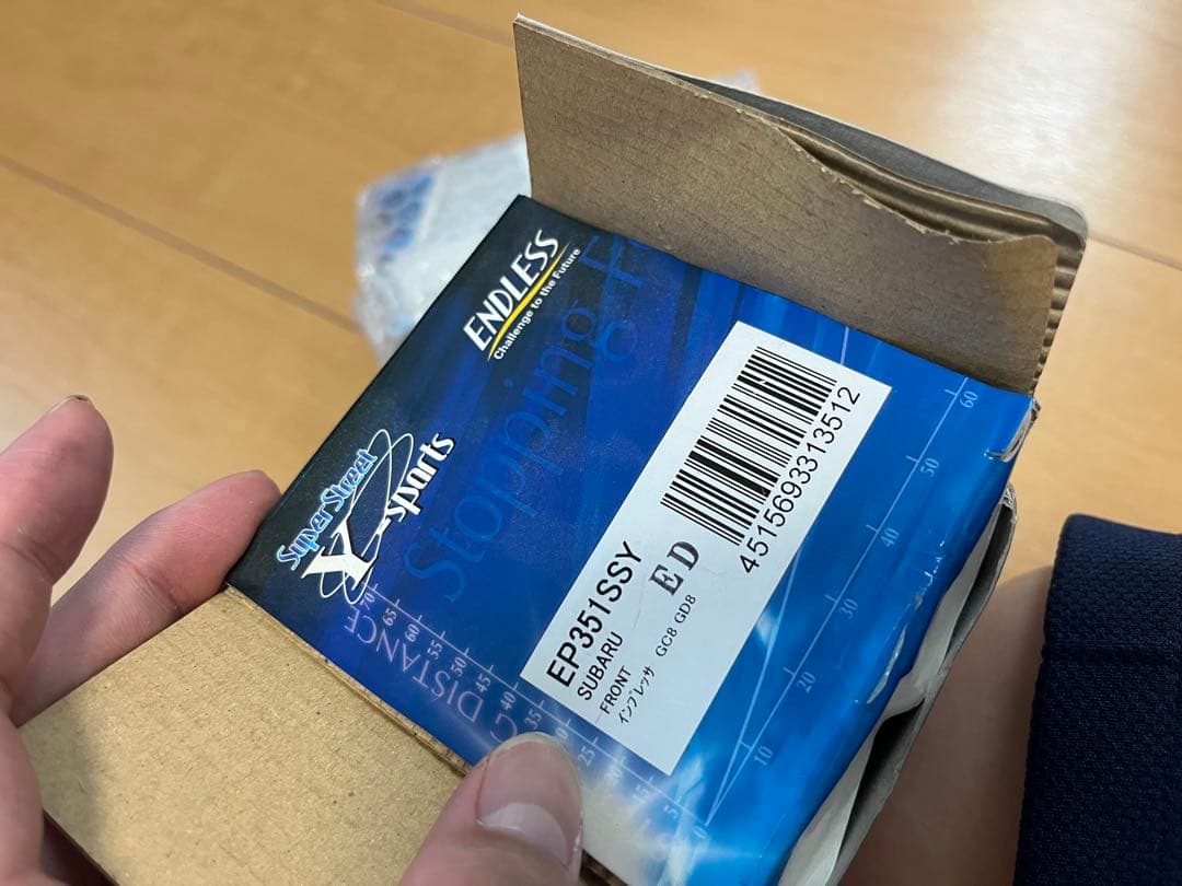 SUBARU インプレッサ　GC8 GD8ブレーキパッド　EP351SSY