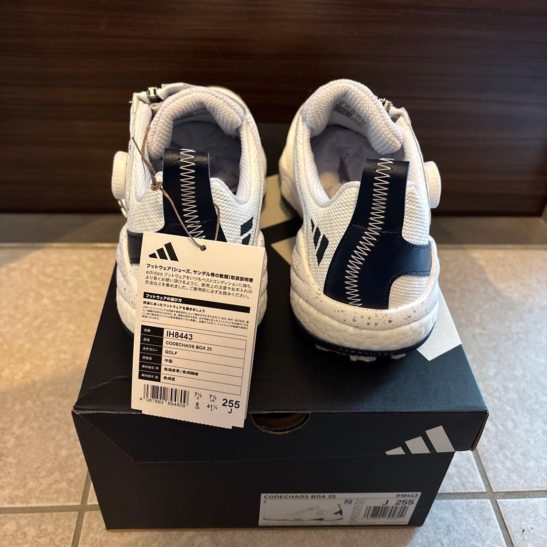 adidas CODECHAOS BOA 25 ゴルフシューズ 25.5cm