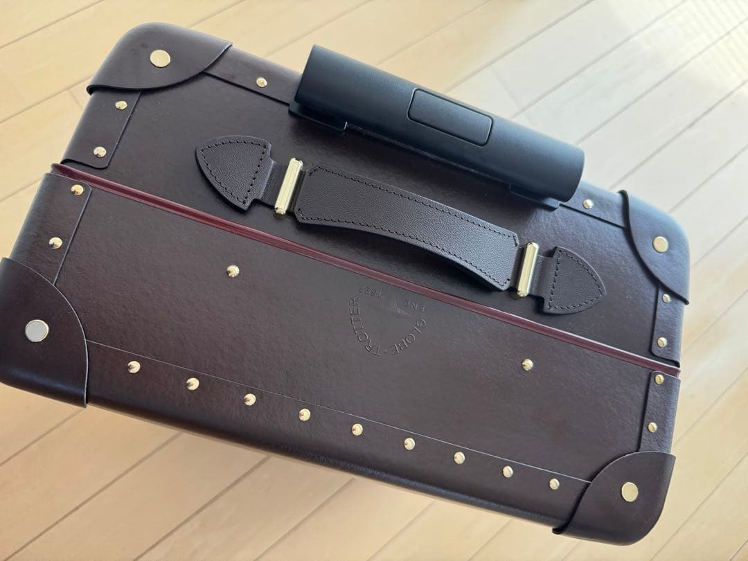 GLOBE-TROTTER キャリーオン - 4ホイール　オリジナル　ブラウン