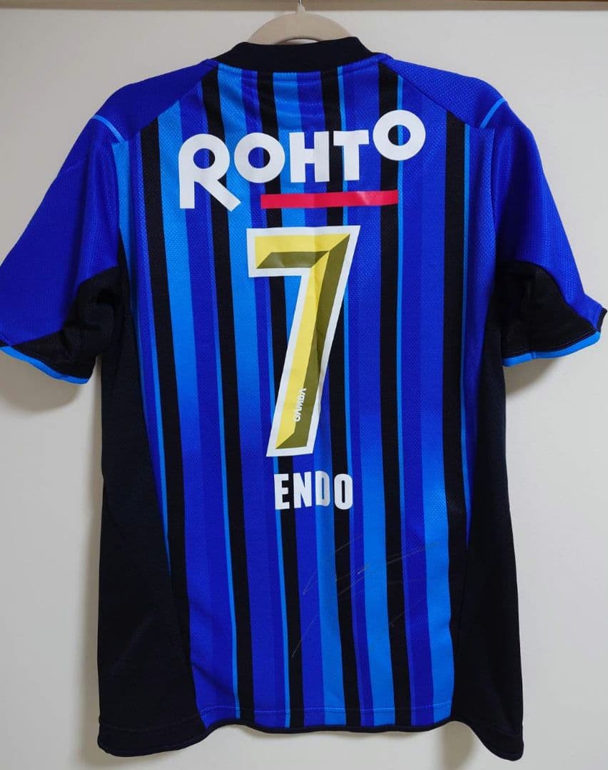 ガンバ大阪　遠藤保仁元選手　サイン入りユニフォーム