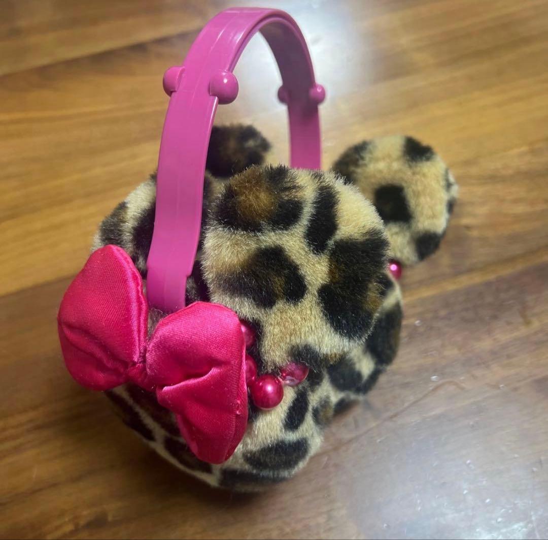 ヒョウ柄 イヤーマフ