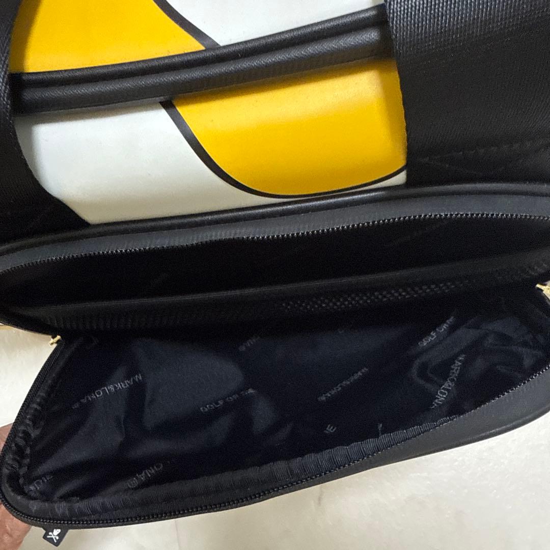 MARK & LONA スカルデザイン ゴルフボストンバッグ