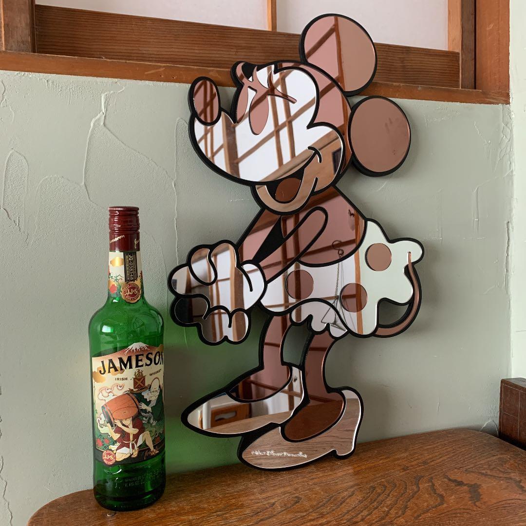 ビンテージ　ディズニー　ミニーマウス　テンヨー　壁掛けミラー