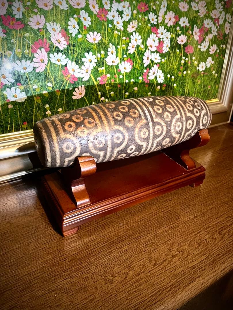 【貴重】特殊至純風化108眼天珠