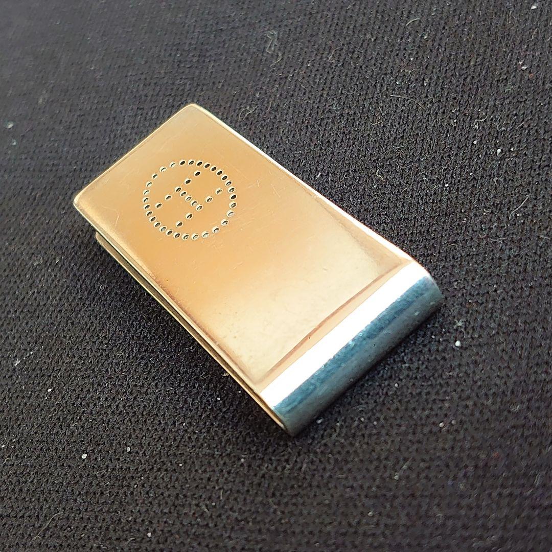 ◯良品 HERMES マネークリップ 札ばさみ エブリン シルバー AG925◯
