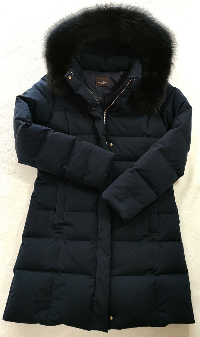 Demi-Luxe BEAMS ロングダウンジャケット フォックスファー 36