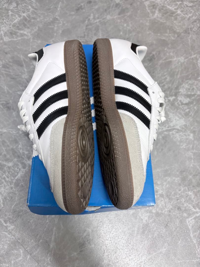 adidas SAMBA ホワイト/ブラック スニーカー