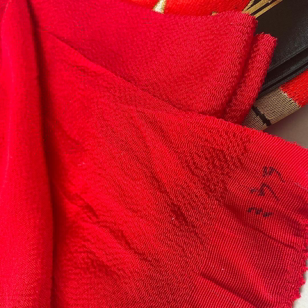 七五三　7歳　お着物セット　　つまみ細工の髪飾りセット