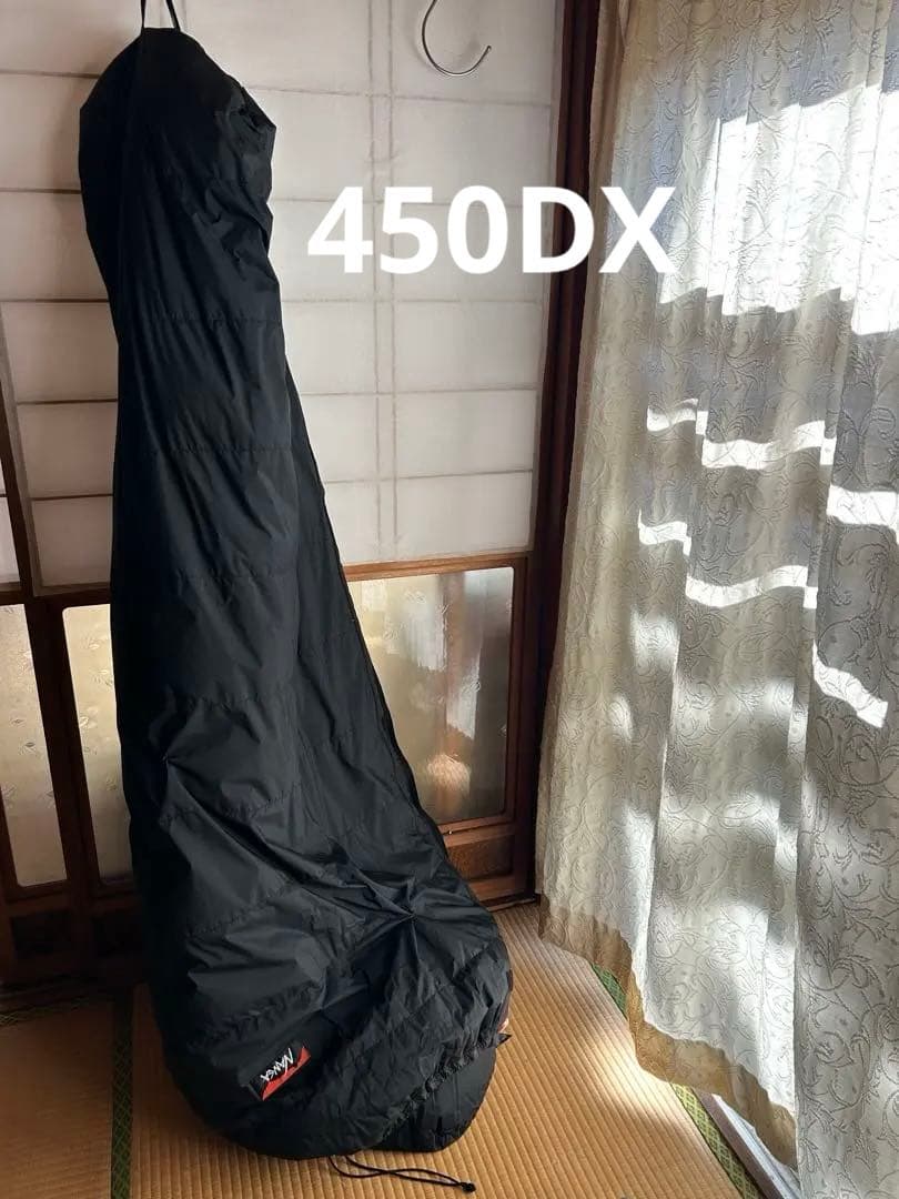 [山渓×NANGA] 450DX オーロラテック　レギュラーシュラフ　ブラック