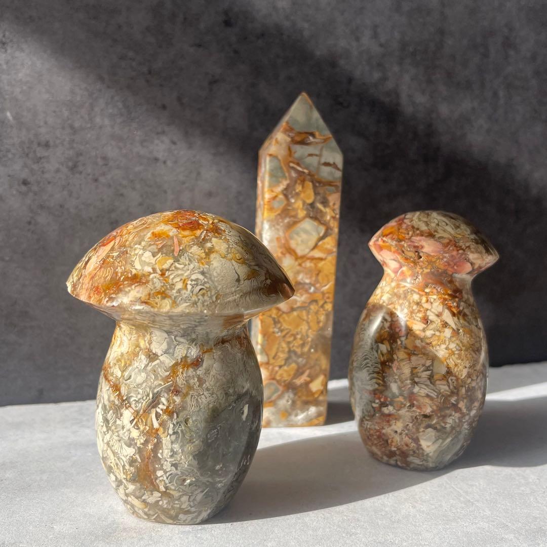 アイビス ジャスパー きのこ 天然石