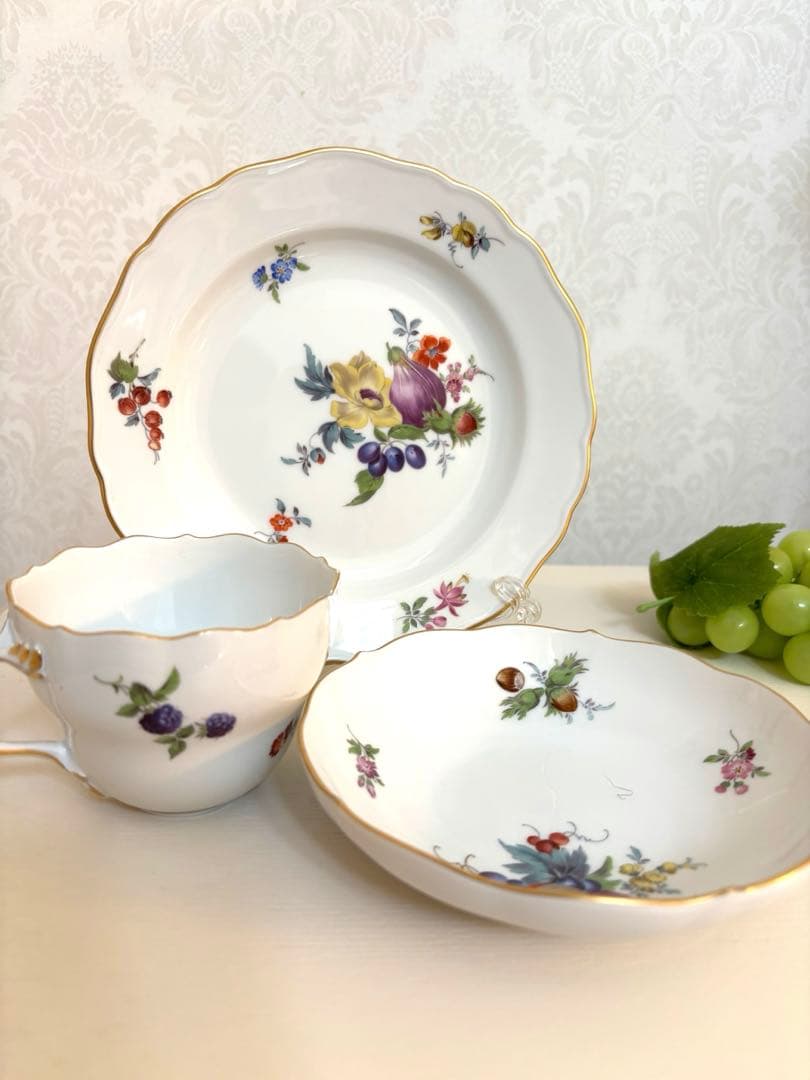 マイセン　フルーツ＆フラワー