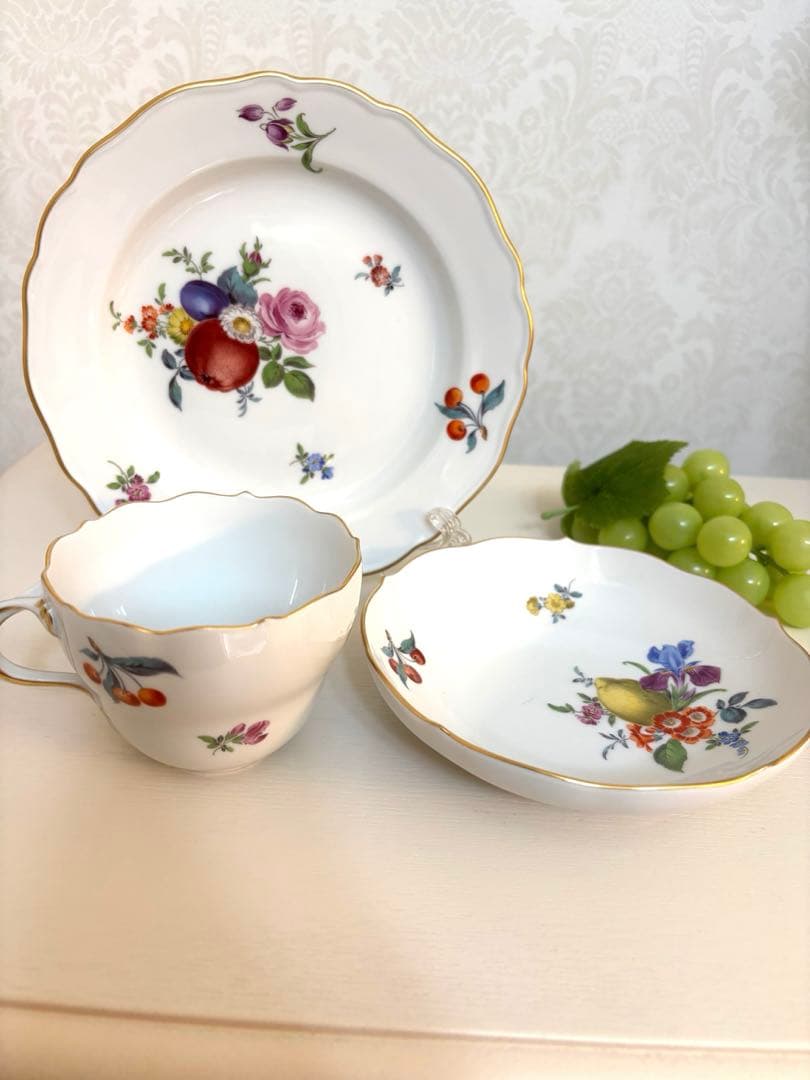 マイセン　フルーツ＆フラワー