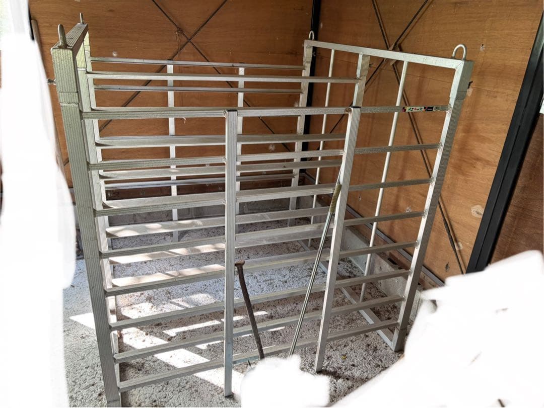 ナエラック 軽トラック用育苗箱運搬器 苗箱64枚用　ER-64